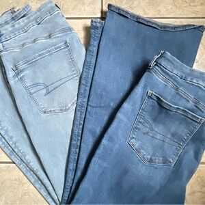 American eagle flare jeans